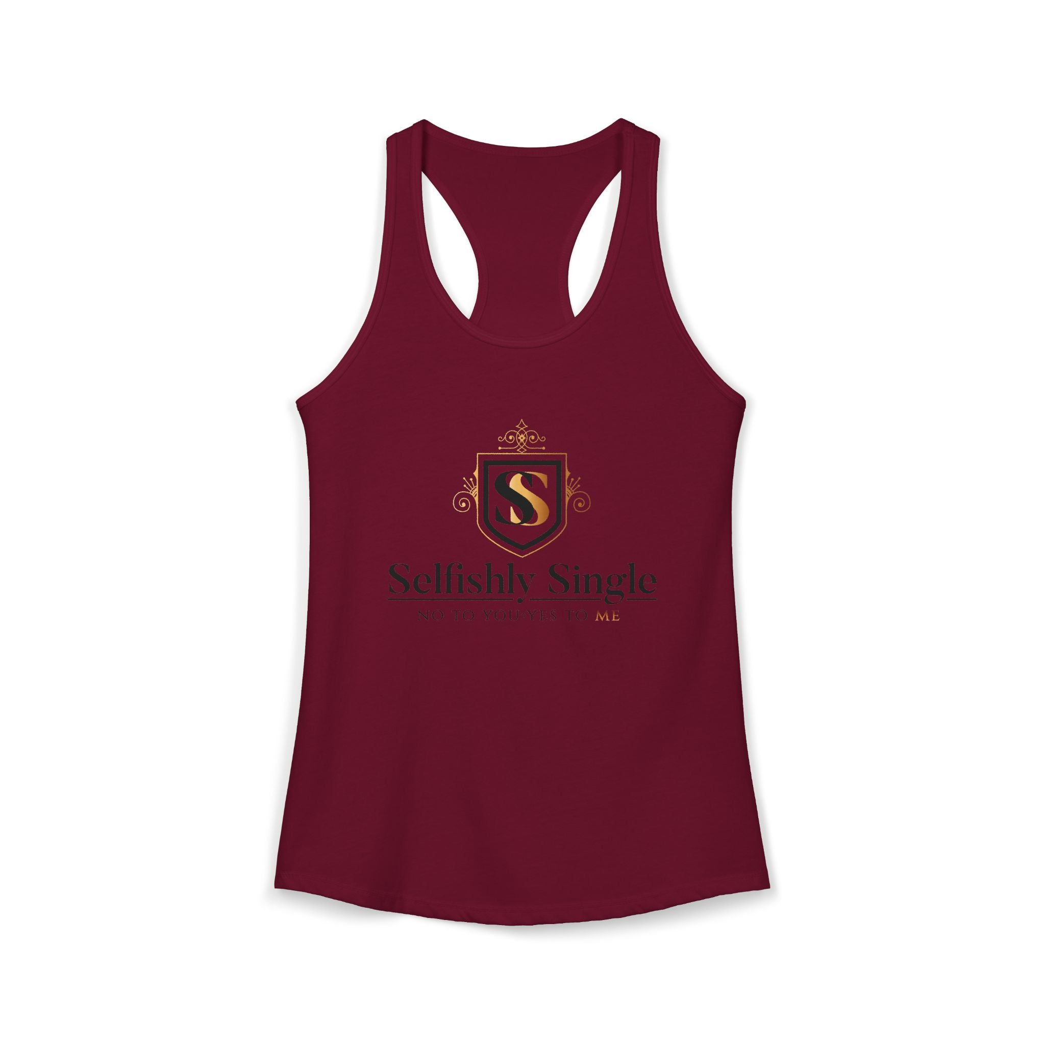 Selfish is my Selfcare -Women's Ideal Racerback Tank