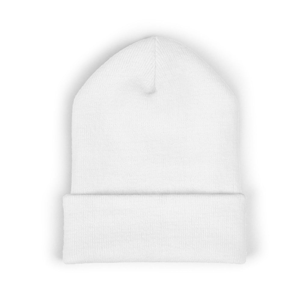 Selfishly Single Embroidered 'Sabbatic Nights' Crest Cuffed Beanie