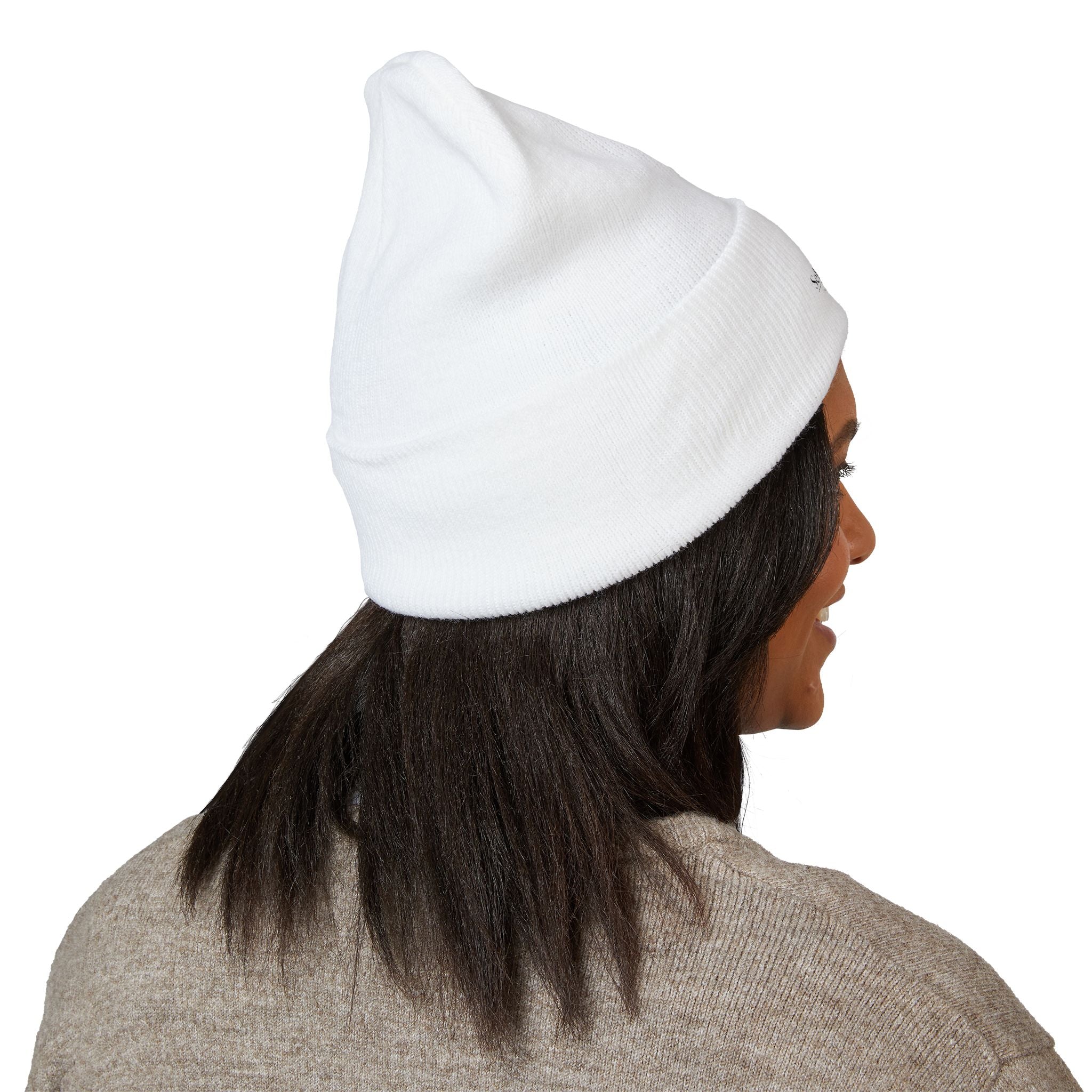Selfishly Single Embroidered 'Sabbatic Nights' Crest Cuffed Beanie
