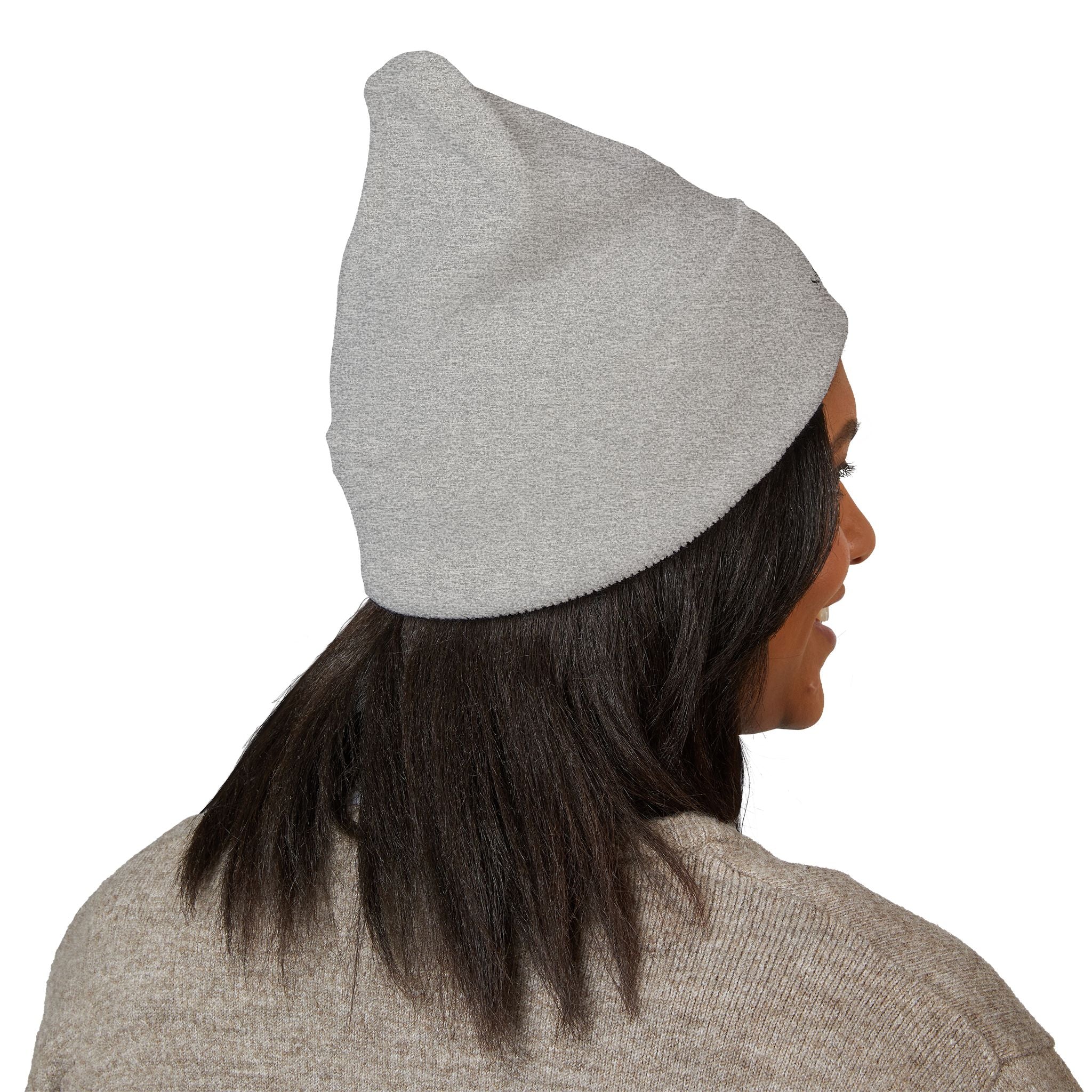 Selfishly Single Embroidered 'Sabbatic Nights' Crest Cuffed Beanie