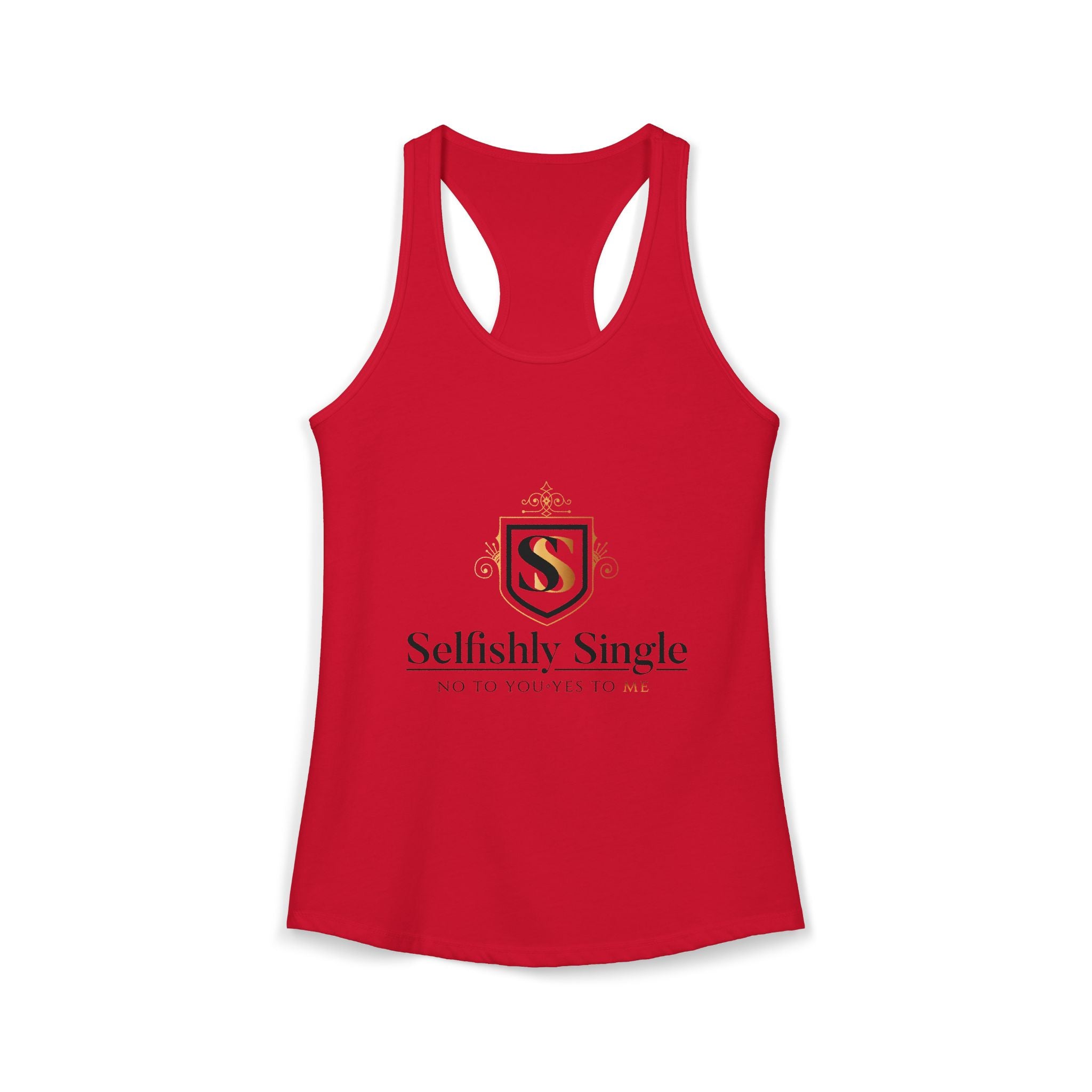 Selfish is my Selfcare -Women's Ideal Racerback Tank