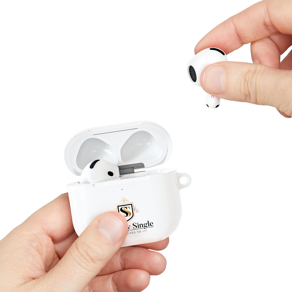 AirPod Case — "Selfishly Single" Monogram Protective Case