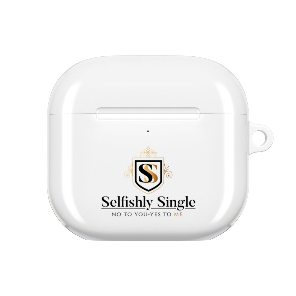 AirPod Case — "Selfishly Single" Monogram Protective Case