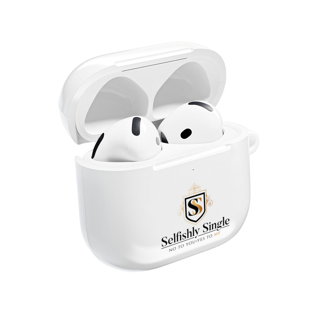 AirPod Case — "Selfishly Single" Monogram Protective Case